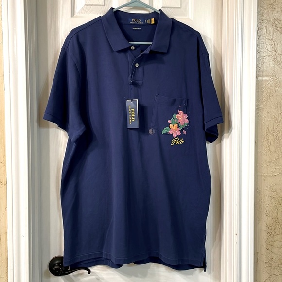 NWT Polo Ralph Lauren
Custom Slim Fit Floral Mesh Polo Shirt - Picture 4 of 8